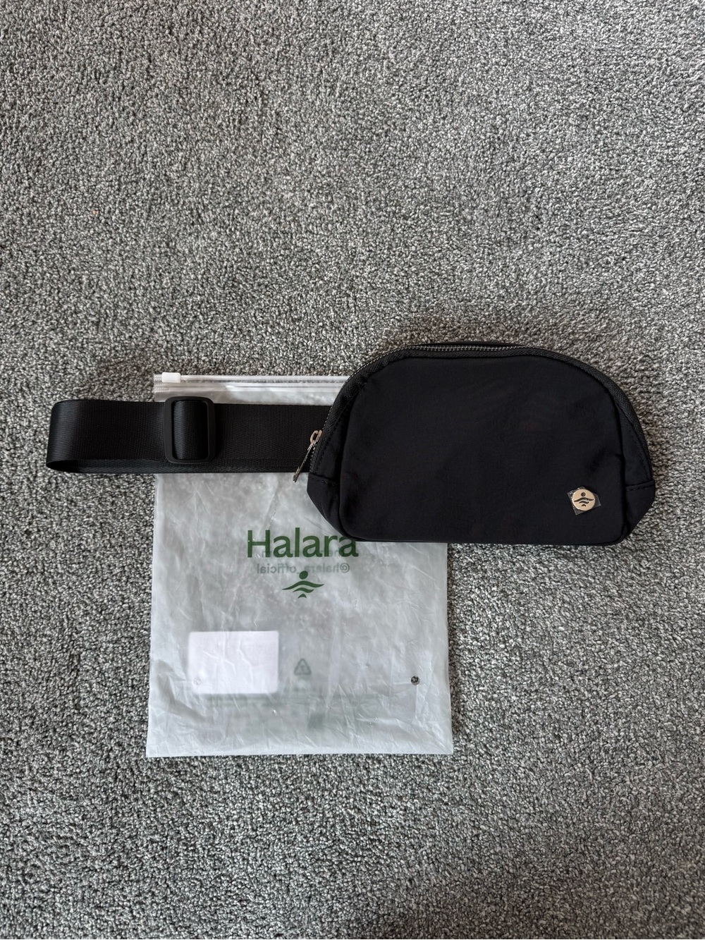 Women’s Black Halara Fanny Pack